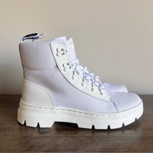 DR. MARTENS NEW Women's Combs Poly Casual Boot Size 8 #590